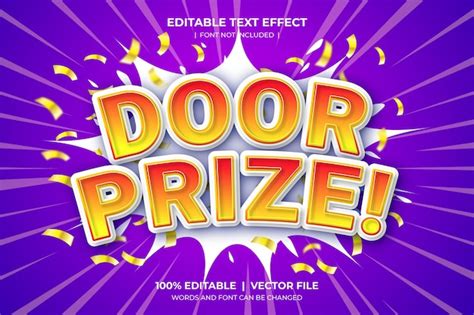 another word for door prize.